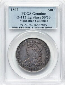 1807 �N �L���b�v�h �o�X�g �n�[�t �h�� - �󏭂ȏ��N�x���s - PCGS - �f���炵���F��!