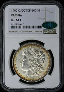 1900-O/CC TOP-100 �����K���E�_���[ VAM-8A S$1 NGC MS64+ (CAC)