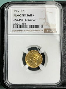 1902�N 2.5�h�� �v���[�t �N�H�[�^�[ �C�[�O�� �S�[���h ���o�e�B NGC PF �ڍׁu�󏭓��t�v
