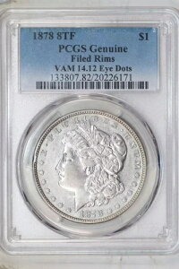 1878 8TF VAM-14.12 �uEYE DOTS�v TOP 100 ���[�K���E�_���[ PCGS AU �ڍ� - ���Ɋ�!