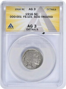 1916�N�� �o�b�t�@���[�j�b�P�� FS-101 �_���� AG03 �ڍ� ANACS
