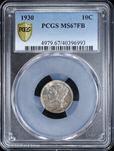 1930�N 10�Z���g �}�[�L�����[�_�C�� PCGS MS 67FB | ������ UNC BU