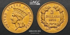 1859�N 3�h���S�[���h�v�����Z�X AU-55 NGC-���邭���򂪂��芊�炩-1,500�ۑ�