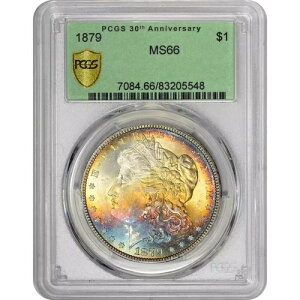 1879�N P �����K����� PCGS MS-66 �����X�^�[�J���[�g�[�j���O