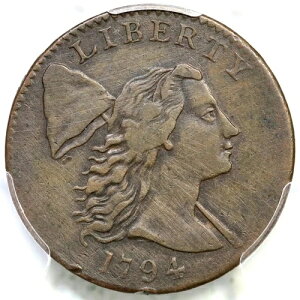 1794 S-21 R-3 PCGS XF �ڍ� ���o�e�B�L���b�v ���[�W�Z���g�R�C�� 1�Z���g