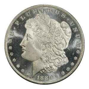 1884�N-O ���[�K���h�� PCGS MS-65+ DMPL CAC-