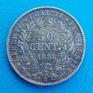 �t�����X�A50�Z���`���[�g���Z���X�V���o�[1888 A�AKM 834.1-