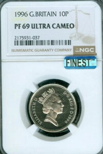 1996�N �C�M���X 10�y���X NGC PF69 UCAM MAC �ō��O���[�h & �X�|�b�g���X�B