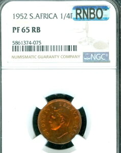 1952�N ��A�t���J �t�@�[�V���O NGC PF65 RB MAC RNBO ���C�{�[ *