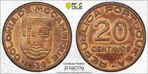 1936 ���U���r�[�N [�|���g�K��] 20 �Z���^�{�X�APCGS UNC �ڍ� (�N���[�j���O�ς�)