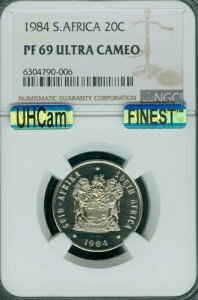 1984 �N��A�t���J 20 �Z���g NGC PF69 MAC UHCam �ō��� MAC �X�|�b�g���X�B