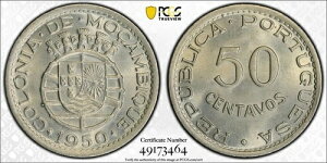 ���U���r�[�N 1950 50 �Z���^�{�X PCGS MS65 KM-76