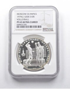 PF65 UCAM 1979 (L) �\�A 10���[�u�� �� ���X�N���I�����s�b�N �o���[�{�[�� NGC *8150
