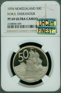 1976�N �j���[�W�[�����h 50�Z���g NGC PF69 UCAM MAC �E���g���w�r�[�J�����t�@�C���X�|�b�g���X *