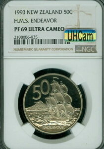 1993�N �j���[�W�[�����h 50�Z���g NGC PF69 UCAM MAC �E���g���w�r�[�J�����X�|�b�g���X *