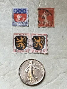 �t�����X ��� 5�t���� 1962�N�؎� �t�����X Oc �h�C�c 12 F 1945 10C 1915 30C 1958