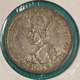 リトアニア銀貨 LITAS、コイン 10 LITU 1936、LIETUVA VYTAUTAS XF