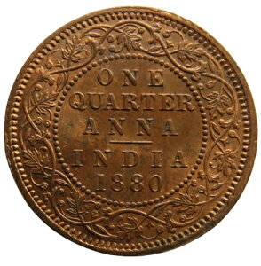 1880�N ���B�N�g���A���� �C���h �N�H�[�^�[ �A���i �R�C���i���i�ʁj