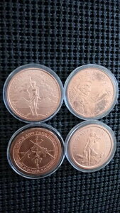 4 �I���X �W�c��`�͔� Vi Virtute Vici Sic Semper Tyrannis Come & Take Them ���E���܂�