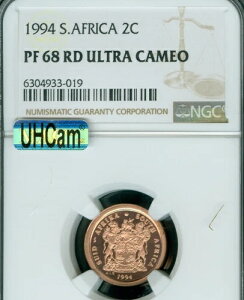 1994�N ��A�t���J 2�Z���g NGC PF68 MAC UHCAM 2ND �ō����O���[�h & MAC �X�|�b�g���X *