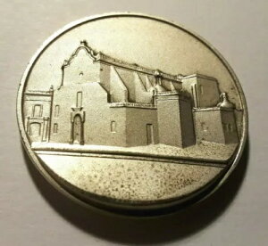 1923�N Medalla PLATA 400aniv IGLESIA �T���m�[ �v�G���g���R �T���t�@�� �g�[�N�� ficha