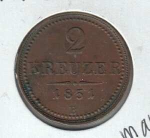 1851 B �I�[�X�g���A 2 �N���[�U�[ �R�C�� C7