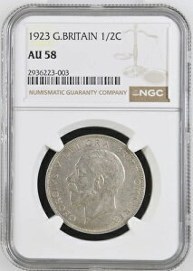 1923�N �L���O�W���[�W5�� �n�[�t�N���E�� NGC �ؖ��� AU58 �C�M���X