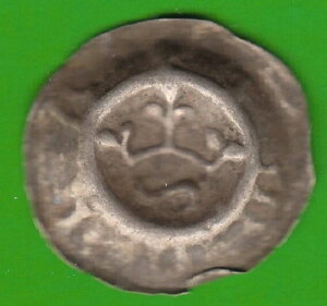 Hessen Landgrafschaft Hohlpfennig 1413-58 Schmalkalden �ƂĂ��f�G�� NSW���C�v�c�B�q