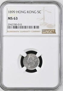 :1899 S5�Z���g ���` ���B�N�g���A�`���C�X BU NGC MS 63 �� R5 38/135 ���i��