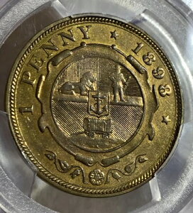 1898�N��A�t���J1�y�j�[�^�J�R�C�� PCGS UNC