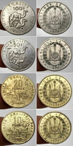�W�u�` 1977 100/50/20/10 �t���� �G�b�T�C (4 �R�C��)