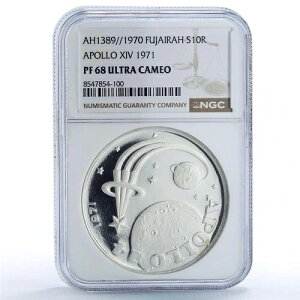 �t�W���C�� 10������ �A�|��14�� ���ʒ��� �X�y�[�X PF 68 NGC ��� 1970�N