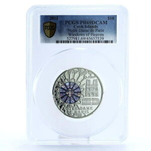 �N�b�N���� 10�h�� �V���̑� �m�[�g���_�� PR69 PCGS ��� 2011�N