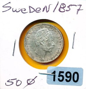 �X�E�F�[�f�� - 50 �z�� - 1857 - �V���o�[ - �v���~�A�� - �󏭂ȃg�[�j���OBU - #1590
