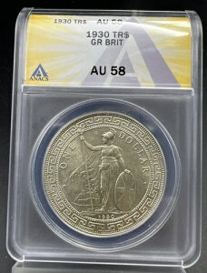 1930 L �����h�������� �C�M���X �f�Ճh�� ANACS AU58 CH AU