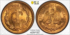 1939�N Mo PCGS MS66 RD TOP POP - ���L�V�R - 1�Z���^�{ 1�Z���g�R�C�� #46105A