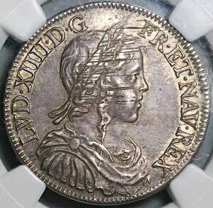 1650-G NGC XF 45 �t�����X 1/2 Ecu ���C14�� �|���e�B�G �~���g�R�C�� POP 1/1 (24122602D)