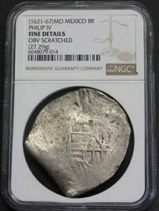 (1621-67) �t�B���b�v4�� 8���A���R�u ���L�V�R NGC �t�@�C���X�y�C���V���o�[ �A���n���� 1600�N��