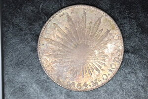 ���L�V�R: 1864 Zs-MO 8 Reales- �I���W�i�� BU�B�f�G�ȐF�B