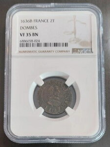 1636 B �t�����X �A���e�B�[�N �h���x �_�u�� �g�D���m�� NGC VF35 �󏭃R�C�� �ō����I