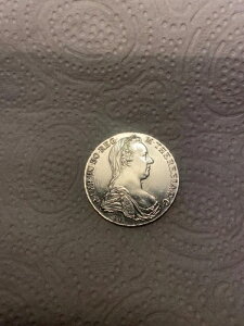 1780�N M �e���W�A D. G. R. IMP. HU. BO. REG TYR X UNC �V���o�[�R�C�� #2518