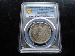 1909�N ���� �V�d�J�V���K�� 5 ���C�X��� PCGS AH1327 VF-Detail �V�d�\�Y �Õ��ܑK