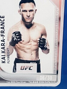 2024- UFC�g���[�f�B���O�R�C��- �J�C�E�J�� �t�����X - 1�I���X �V���o�[ �v���[�t�R�C�� 06/30