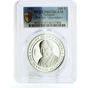 �^���U�j�A 200�V�����O �Ɨ��L�O �W�����E�X�E�j�G���� PR67 PCGS ��� 1981�N