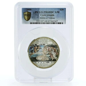 �N�b�N���� 20�h�� �T���h���E�{�b�e�B�`�F�b����u���B�[�i�X�̒a���v PR68 PCGS ��� 2008�N