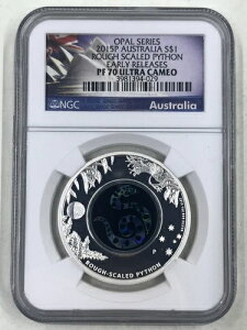 2015P �I�[�X�g�����A $1 NGC PF70 �E���g���J���I ���t�X�P�[���h�p�C�\���I�p�[���V���[�Y