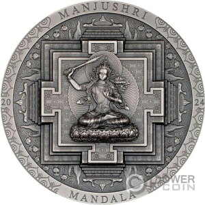 MANJUSHRI MANDALA �A���e�B�[�N 3�I���X �V���o�[�R�C�� 2000�N �g�O���O �����S�� 2024�N�ȍ~