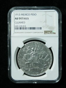 1913 ���L�V�R $1 �V���o�[ �y�\ �J�o���b�g - NGC AU �ڍ�