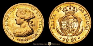 �C�U�x�� II 20 ���A�� (1,69g) 1861 �}�h���b�h AC-672 EBC-/EBC