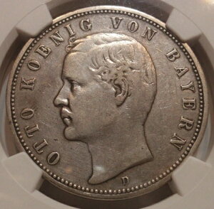 �h�C�c �o�C�G���� �o�C�G���� 1888 D �V���o�[ 5 �}�[�N�E�P�[�j�b�q �I�b�g�[ NGC VF-30 ���ɗǂ�